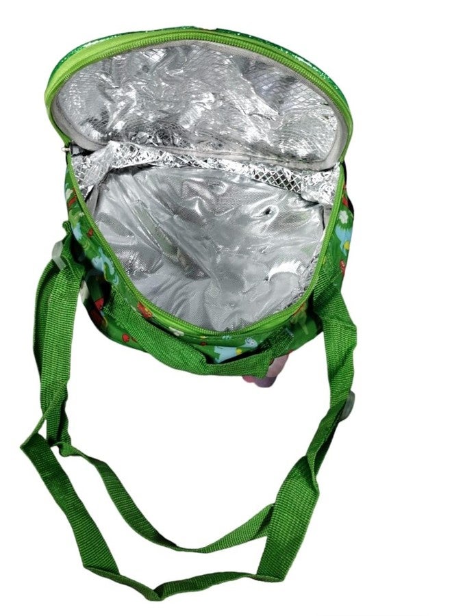 TEMSON Insulated Lunch Box Bag -Multipurpose Insulated Bag Hot & Cold Function Tiffin Hand Bag (GBT-5796) (Green) - Image 4